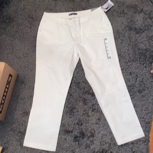Lee White Pants